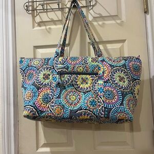 NWOT! Vera Bradley Multicolor Mandala Large Travel Bag